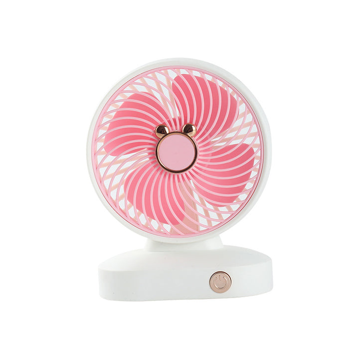 Ladies Portable Table Fan with Flexible Tilt Angle Kalsten
