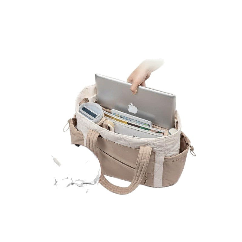 Stylish and Functional Tote Bag with Separate Cosmetic Bag Kalsten