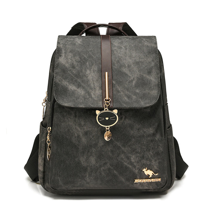 Vintage-Inspired Canvas Backpack Kalsten