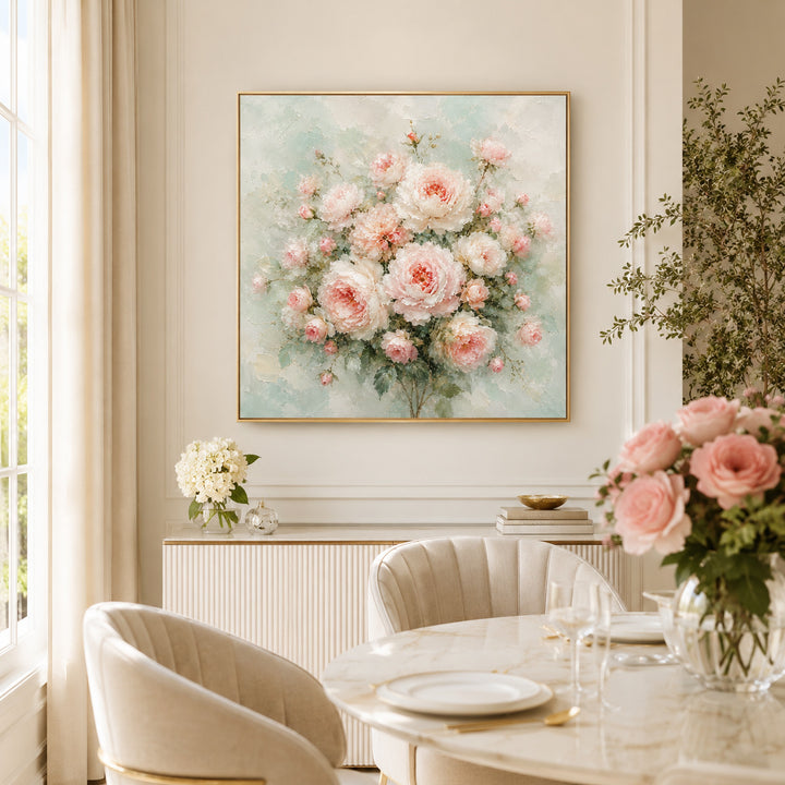 Floral Impressionist Canvas Artwork