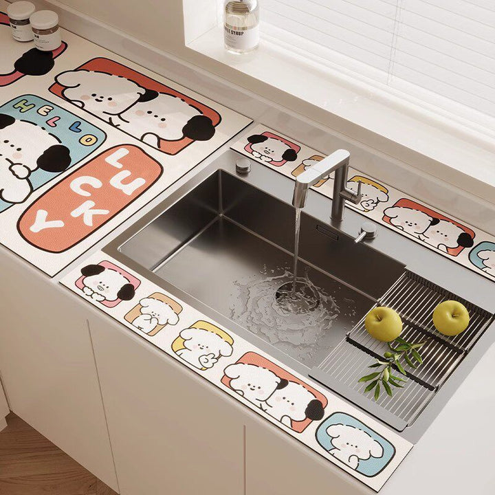 Fun Kitchen Counter Mat