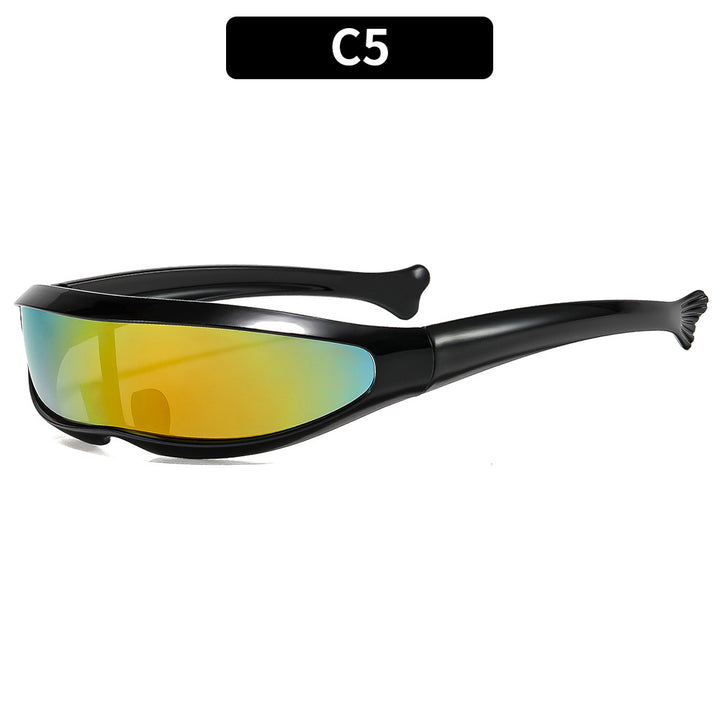 High-Performance Sports Shield Sunglasses