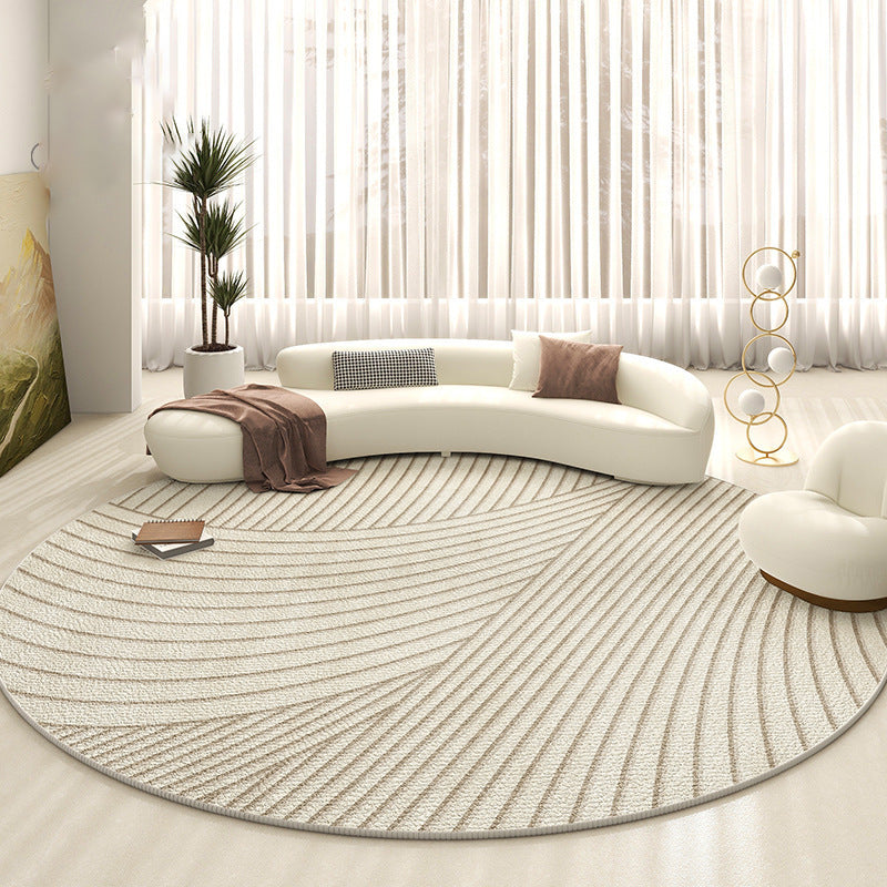 Luxurious Modern Round Area Rug