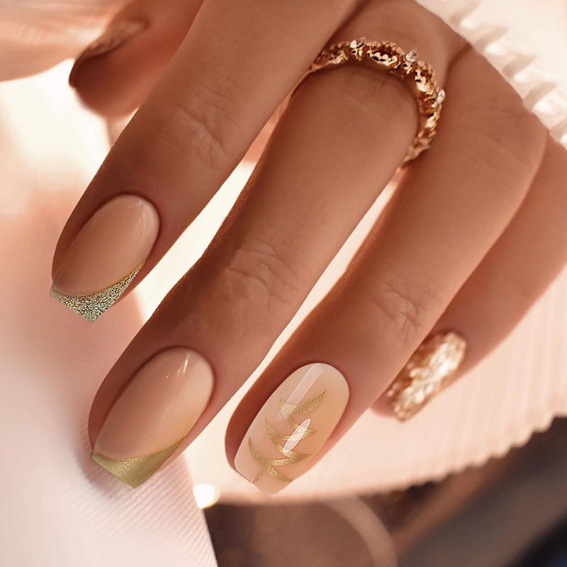 Elegant Luxury Press-On Nail Set Kalsten