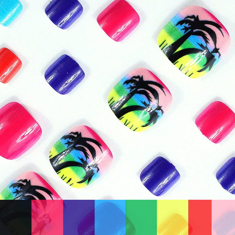 Artistic Vibrant Nail Art Kalsten
