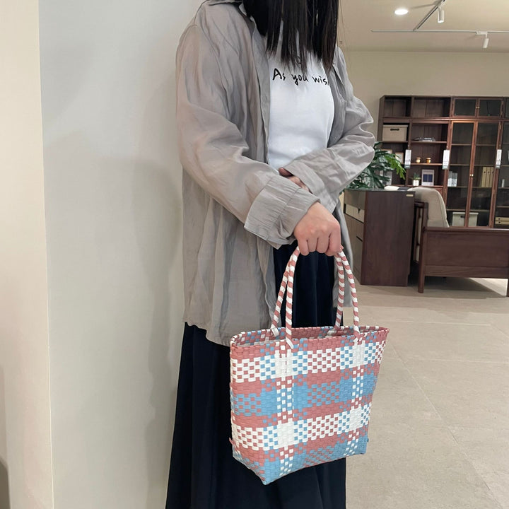 Handwoven shopping and beach bag Kalsten