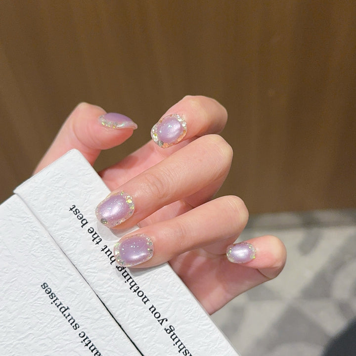 High-quality artificial nail tips with shimmering effect Kalsten