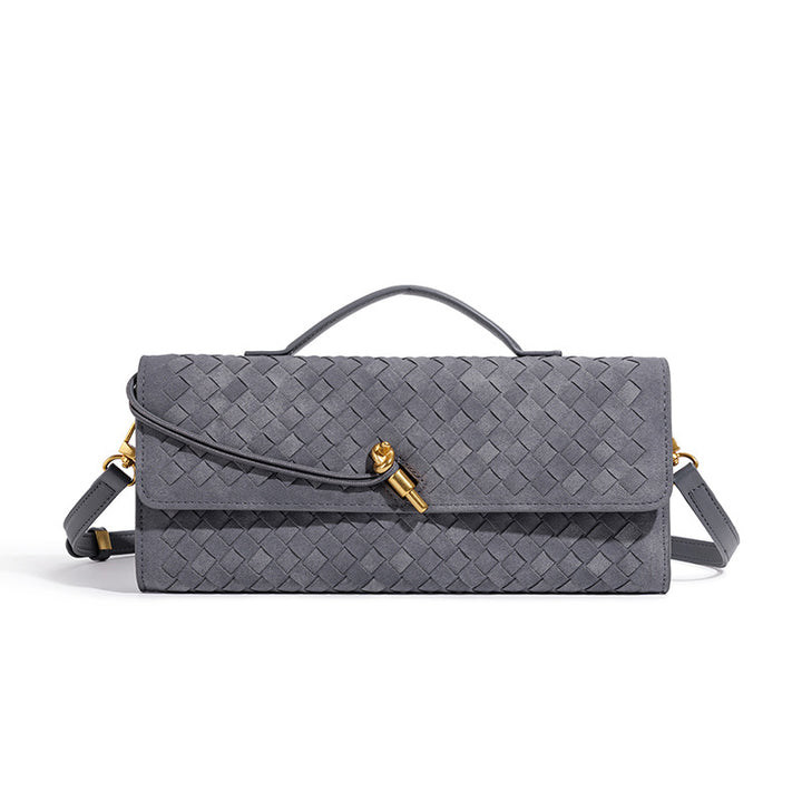 Textured Woven Clutch Purse Kalsten