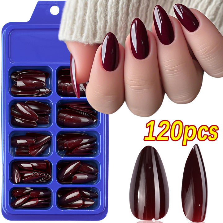 Premium Almond-Shaped False Nail Set Kalsten