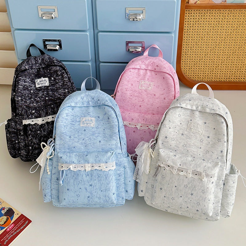 Fun Star-Embellished Backpack Kalsten