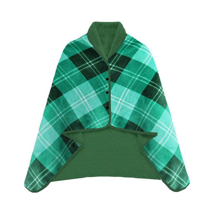 Women Cozy Blanket Poncho Kalsten