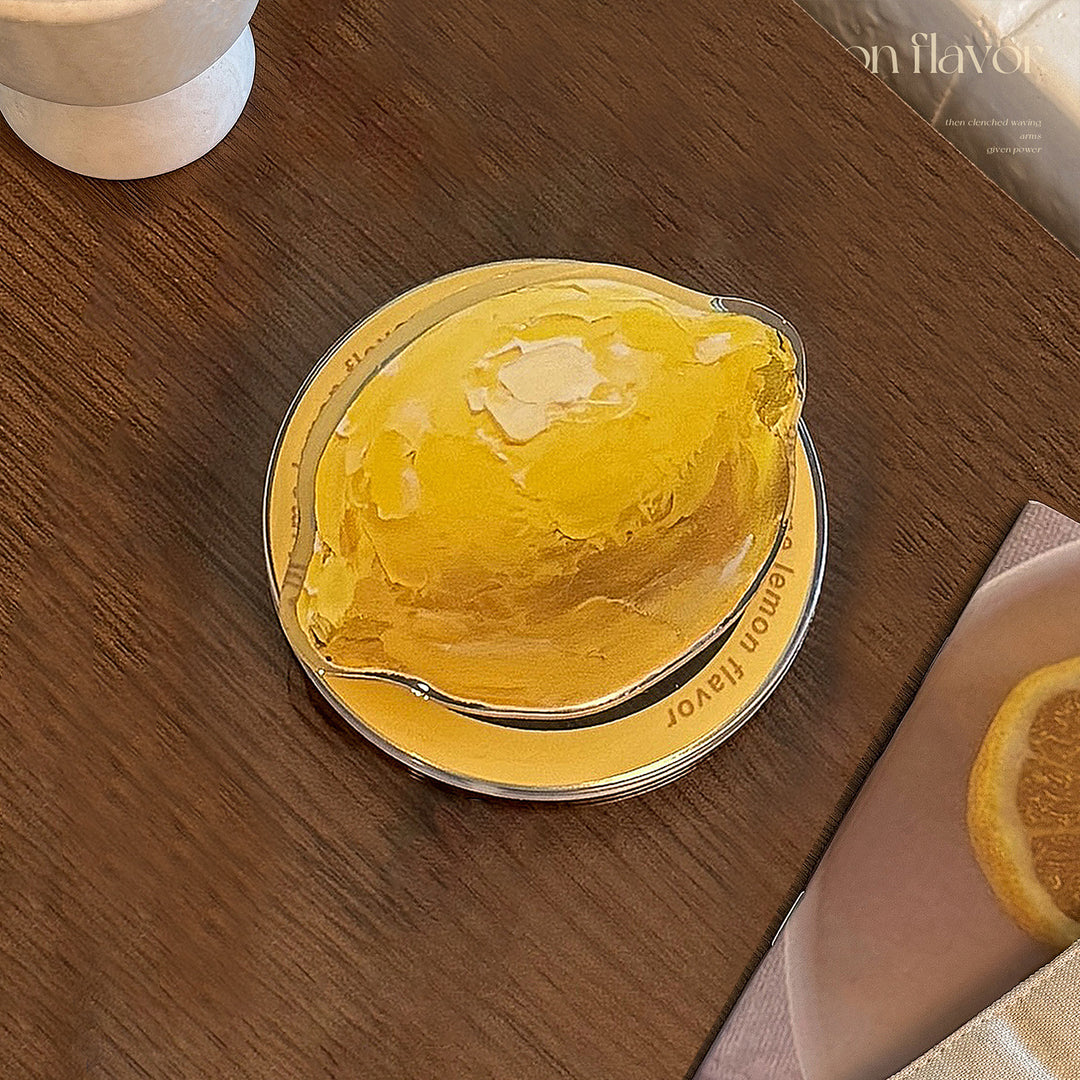 Lemon-shaped coaster Kalsten