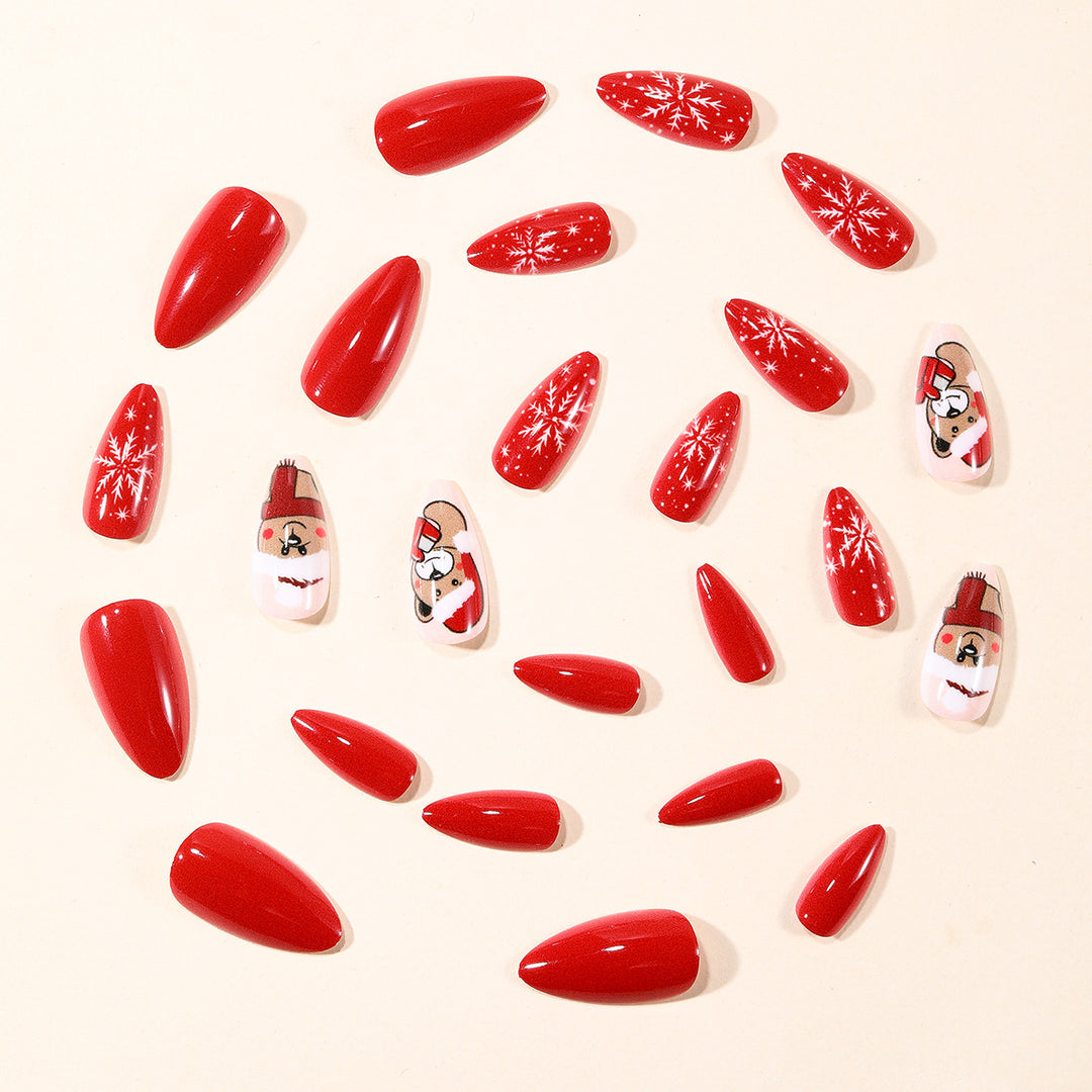 Artistic Holiday-Themed Nail Art Extensions Kalsten