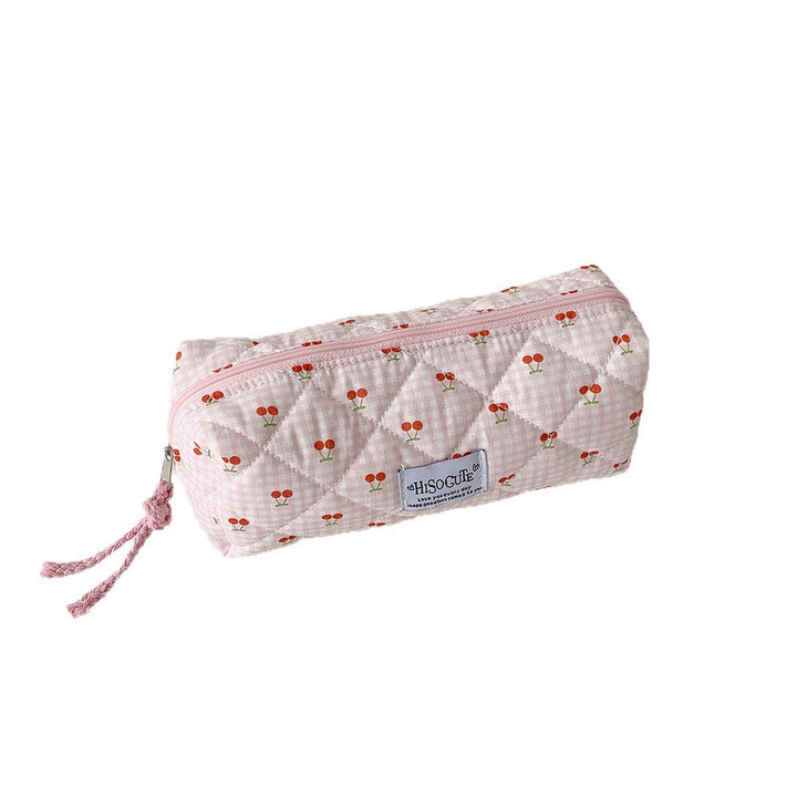 Stylish Quilted Pencil Case