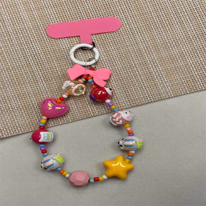 Colorful Beaded Charm Keychain Kalsten 1790135618