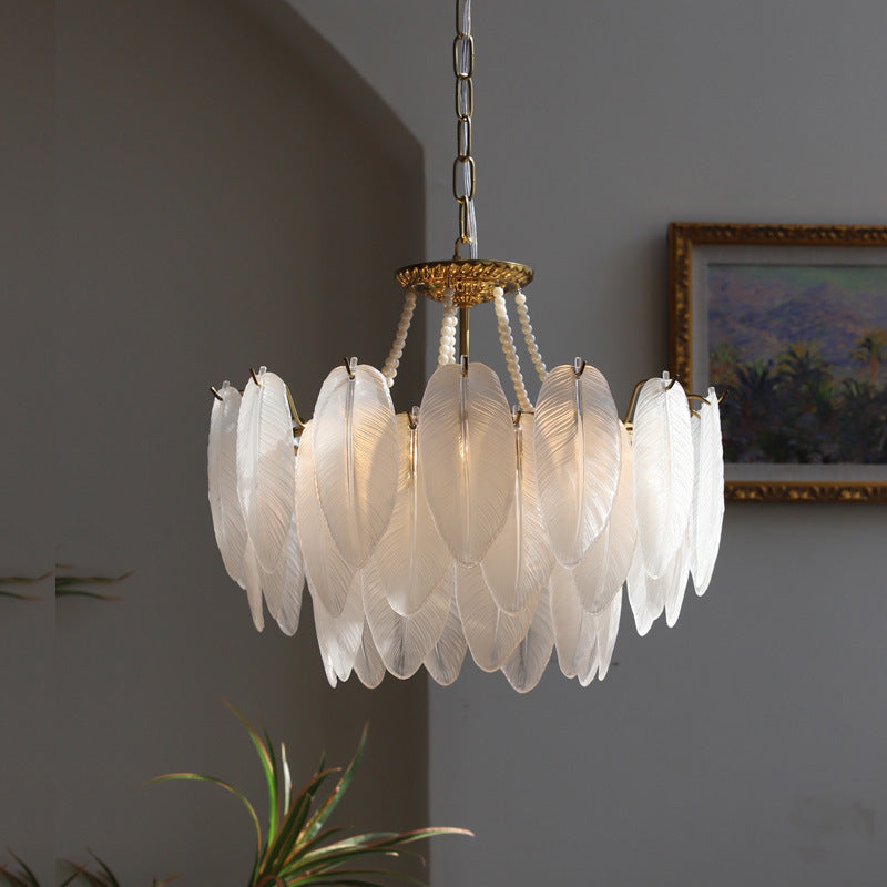Leaf-Design Pendant Light
