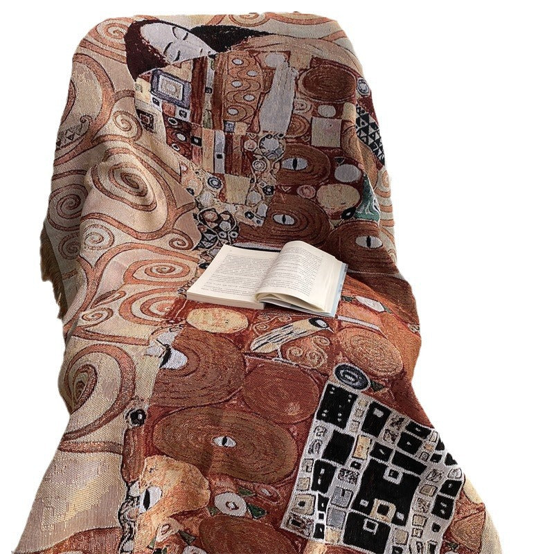Decorative Artistic Tapestry Throw Blanket