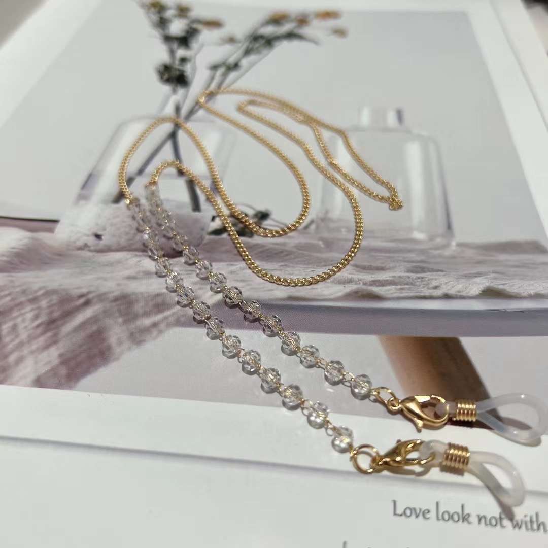 Chic Multi-Strand Beaded Eyewear Chain Kalsten