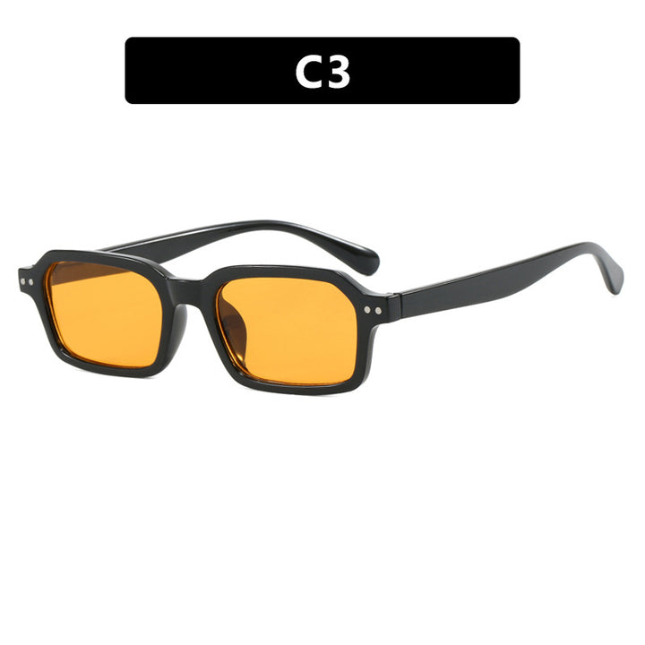 Women's fashionable square sunglasses in urban design Kalsten