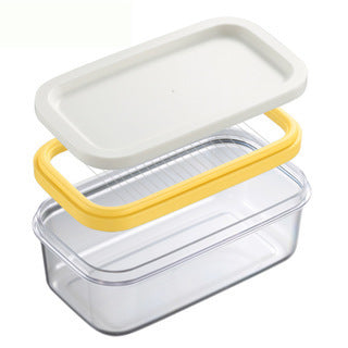 Rectangular Airtight Meal-Prep Storage Container with Removable Silicone Seal and Snap-On Lid