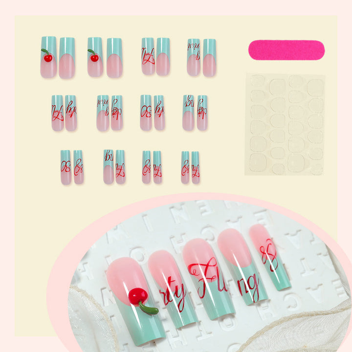 Whimsical Press-On Nail Set Kalsten