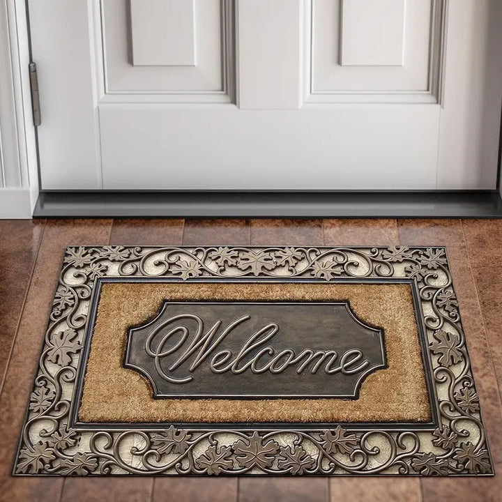 Cute Cartoon Cat Welcome Mat