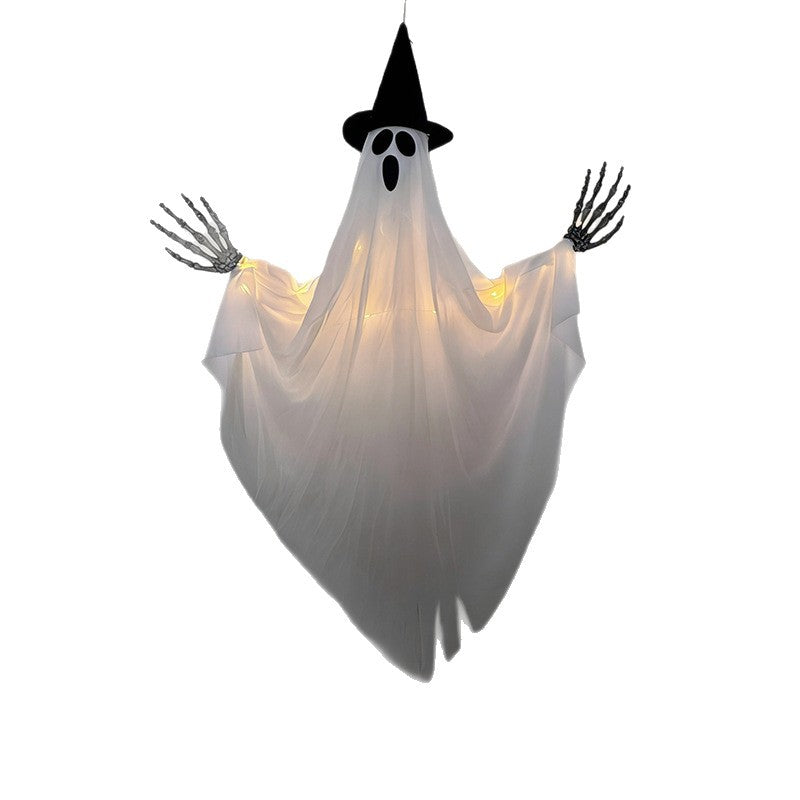 Decorative Halloween Ghost with LED Lights