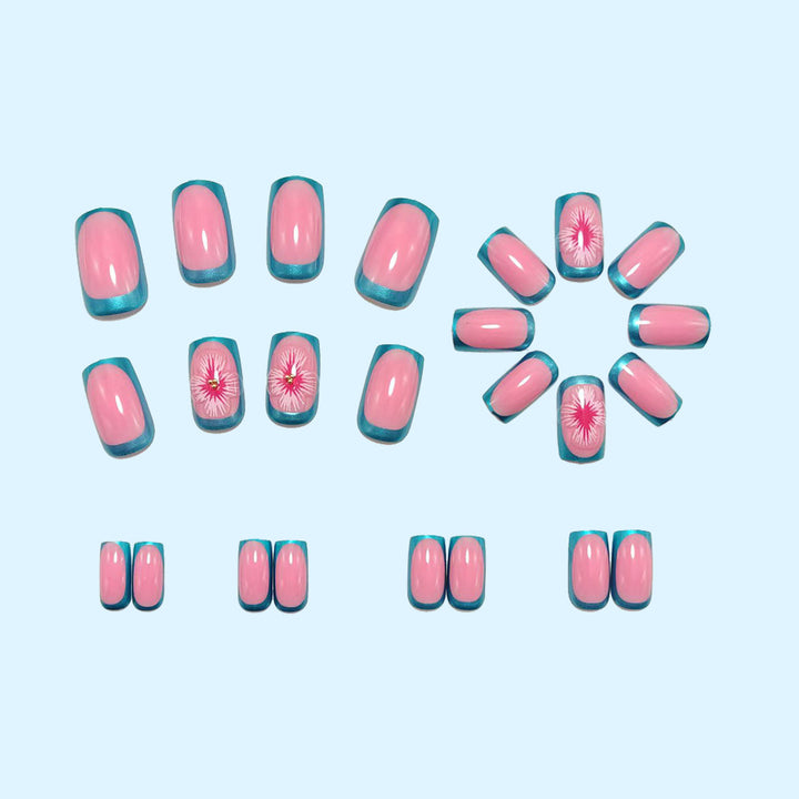 Creative nail art with floral applications Kalsten