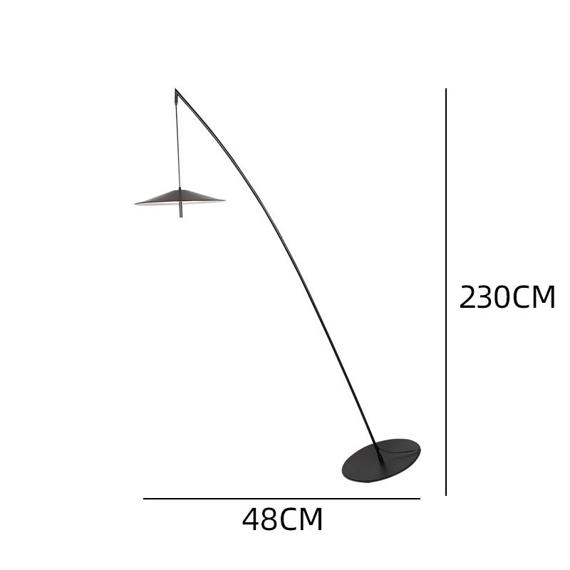 Arching Floor Lamp with Elegant Design