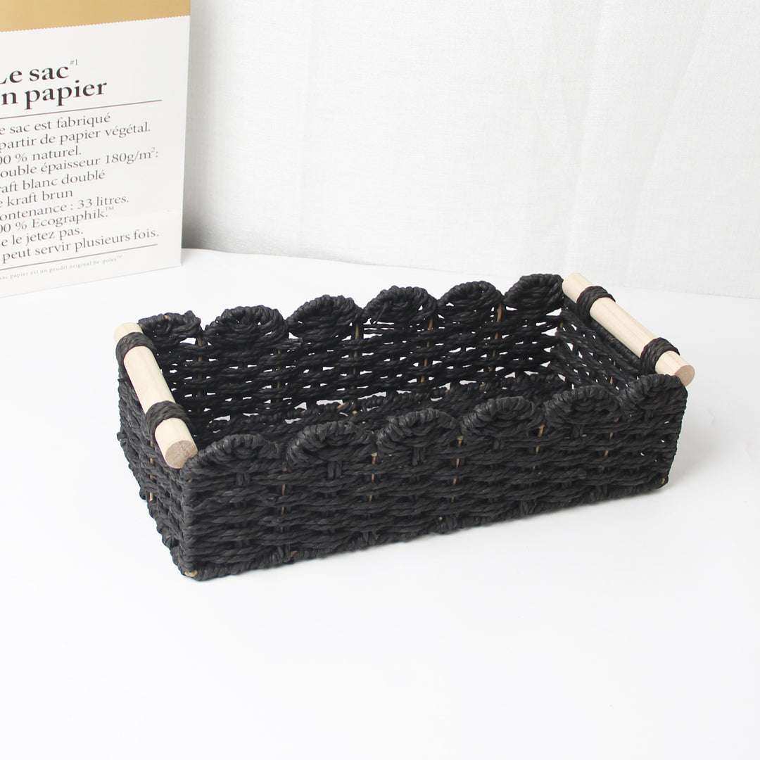Woven Decorative Storage Tray