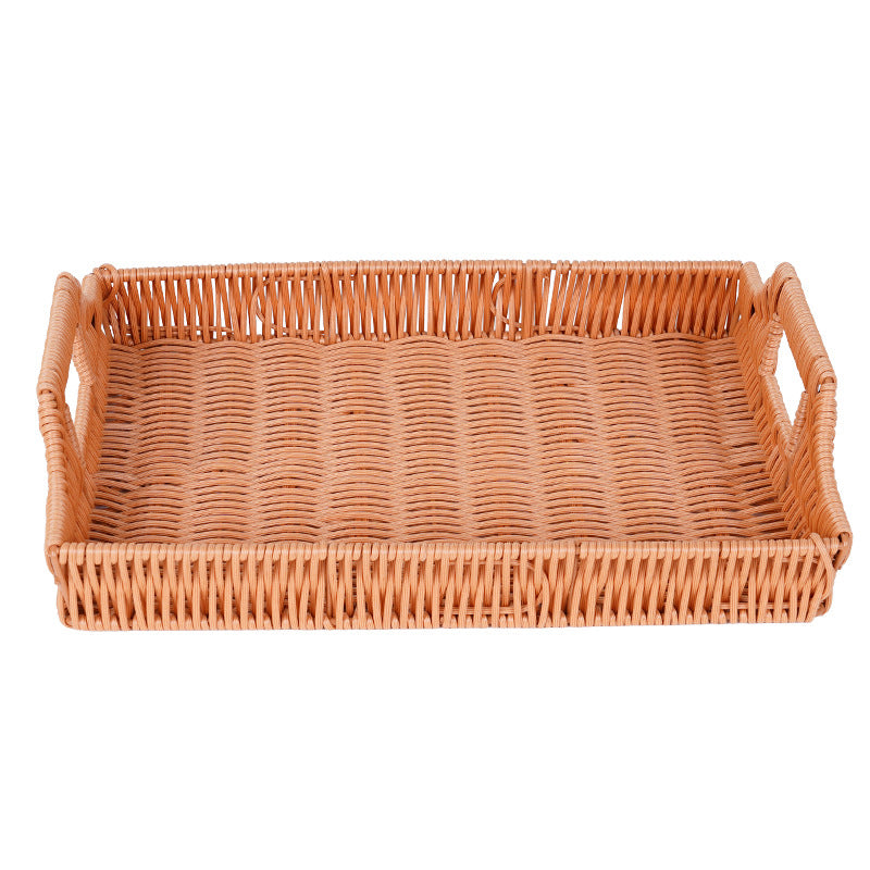 Rectangular Woven Serving Tray Kalsten