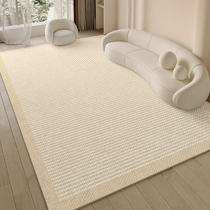 Modern Checkerboard Pattern Area Rug