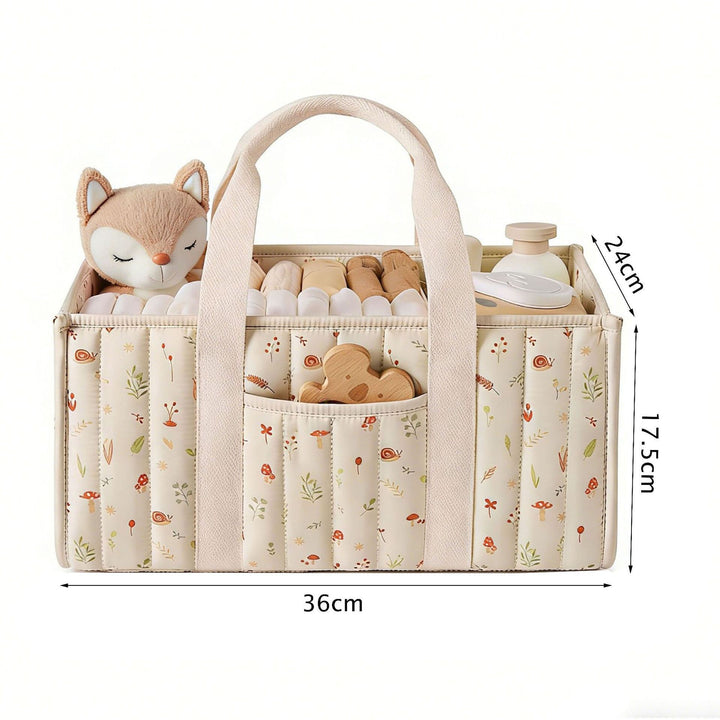 Versatile storage basket with compartments and charming animal motif Kalsten