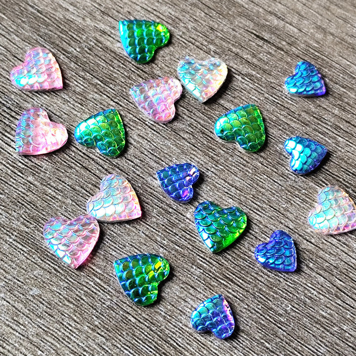 Sparkling Heart-Shaped Decoration Stones Kalsten