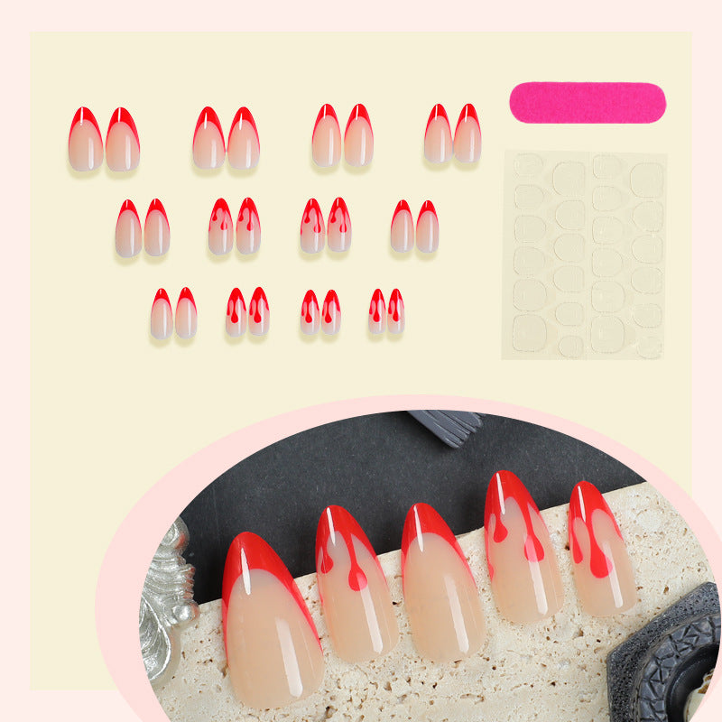 Premium Artistic Press-On Nail Set Kalsten