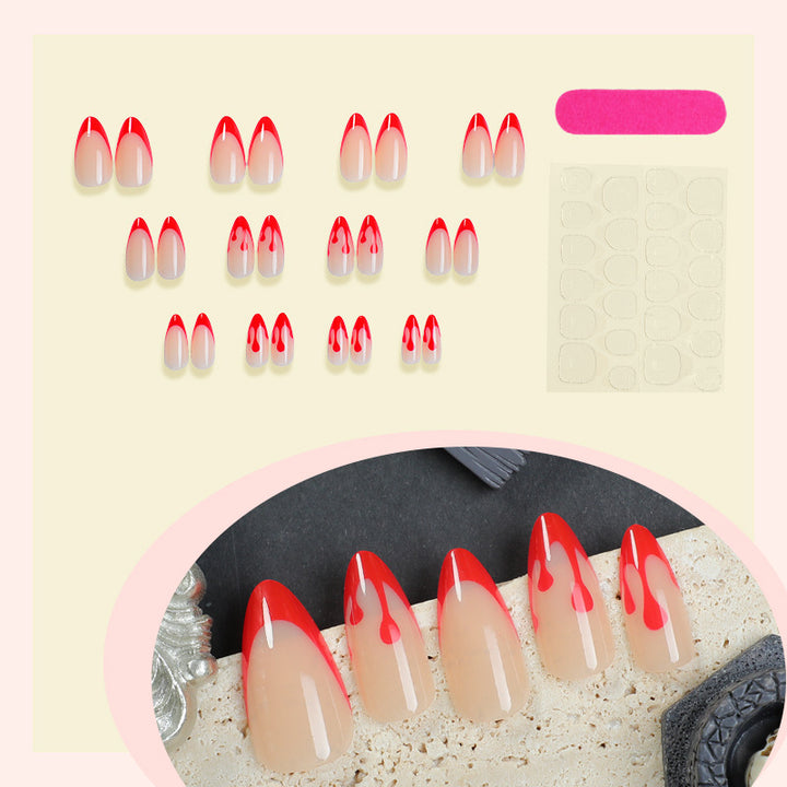 Premium Artistic Press-On Nail Set Kalsten