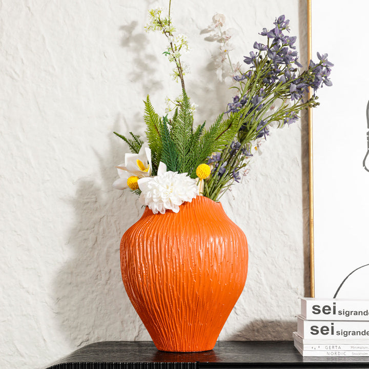 Decorative Textured Ceramic Vase