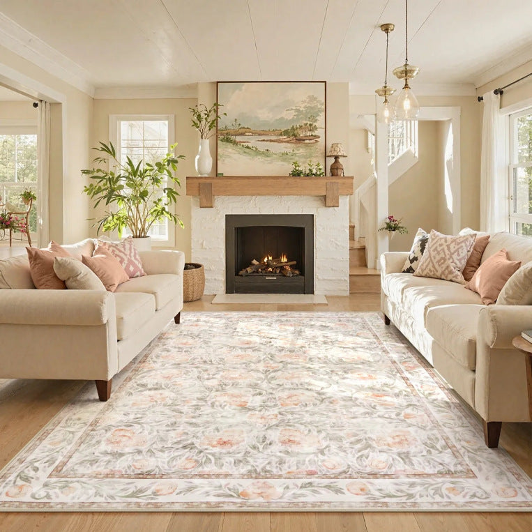 Floral Vintage Area Rug
