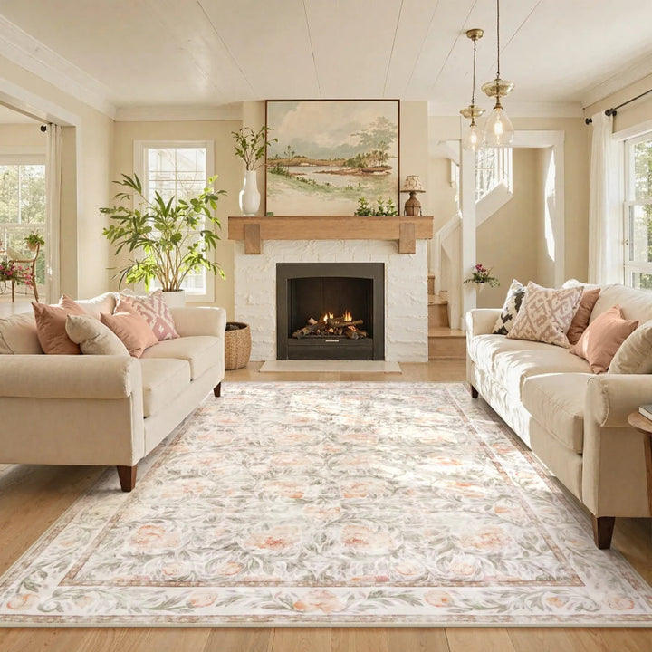 Floral Vintage Area Rug