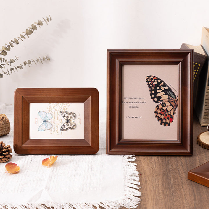 Customizable Wooden Picture Frame for Home Decor