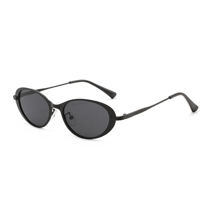Contemporary Oval Frame Sunglasses Kalsten