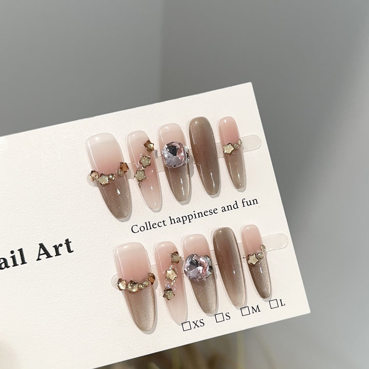 Elegant Ombre Press-On Nail Set