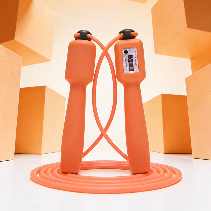 Ergonomic Digital Fitness Skipping Rope