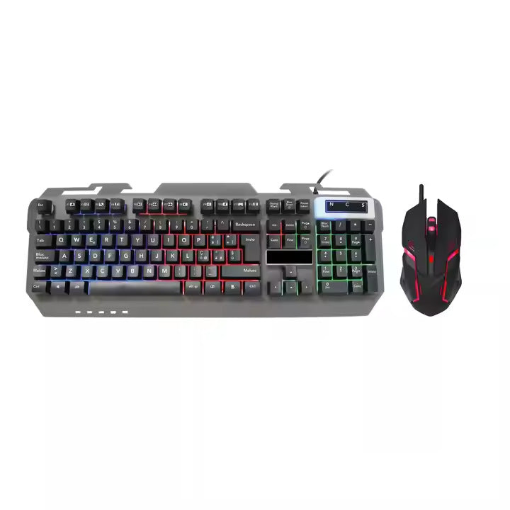 Gaming keyboard and mouse combination with RGB backlighting Kalsten