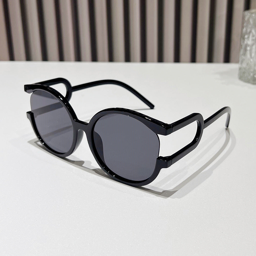 Avant-Garde Circular Frame Sunglasses Kalsten