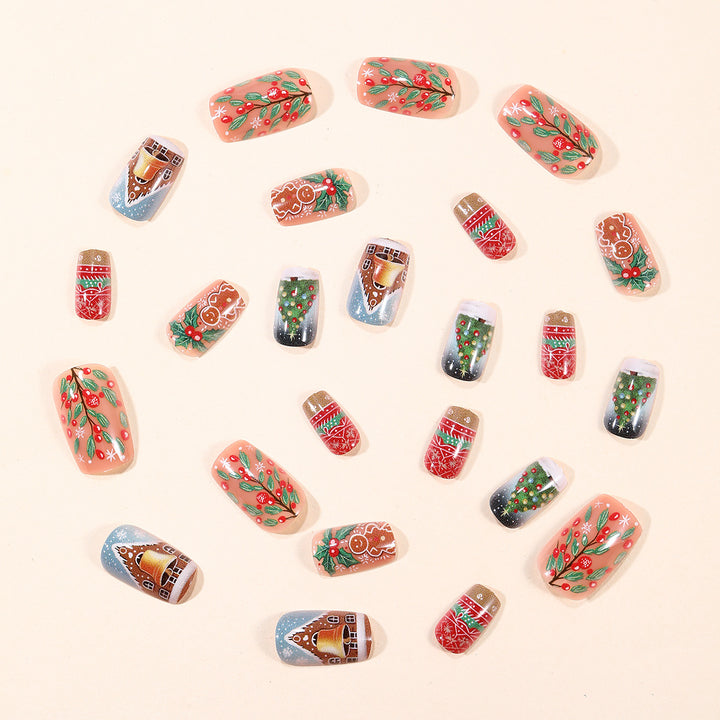 Holiday-Themed 3D Nail Art Extensions Kalsten