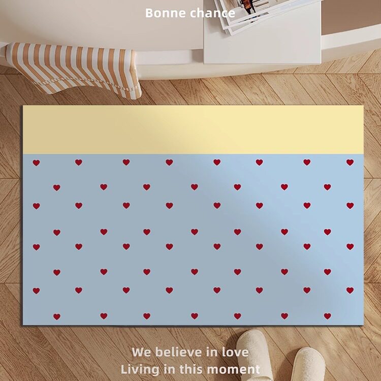 Playful Bunny-Themed Bath Mat