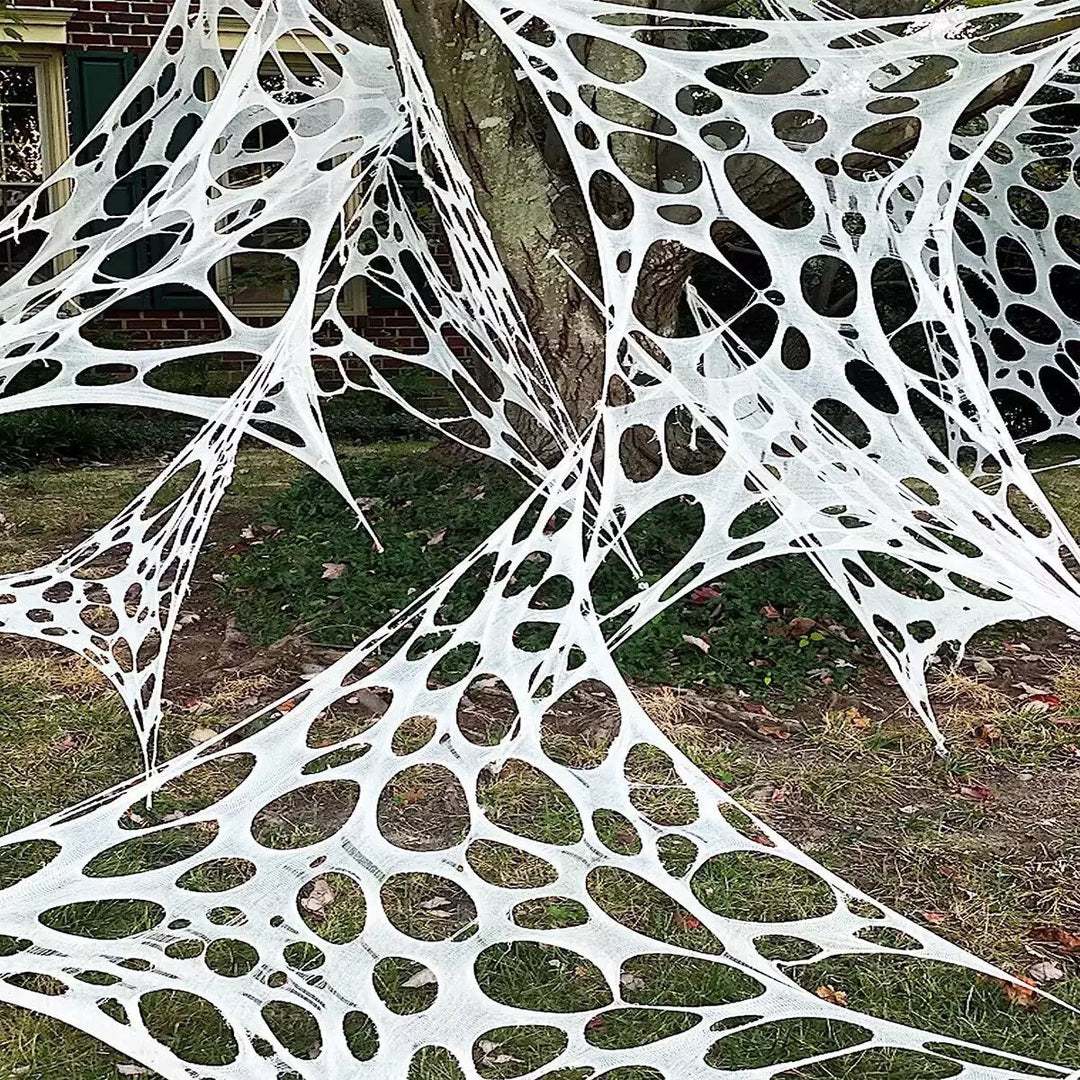 Creepy Halloween Spiderweb Decoration