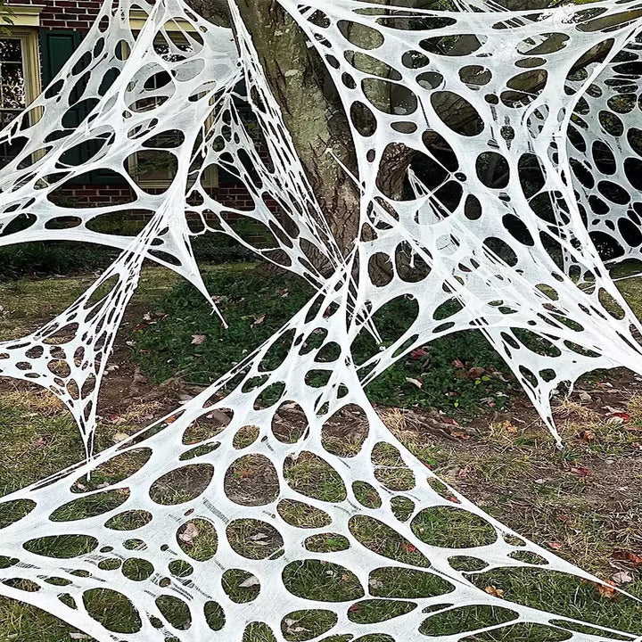 Creepy Halloween Spiderweb Decoration