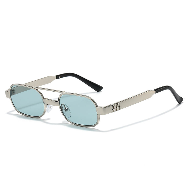 Fashion-Forward Retro Oval Frame Sunglasses Kalsten